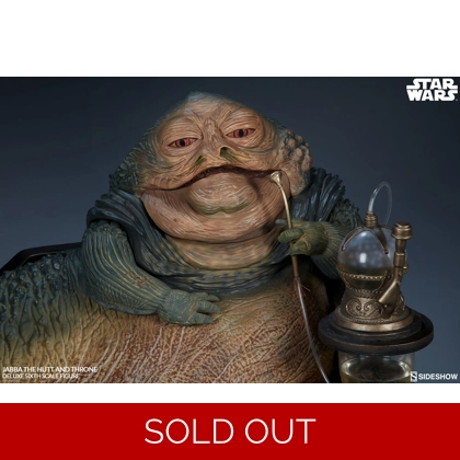 Sideshow1:6 Jabba the Hutt & Throne Deluxe Figure Set